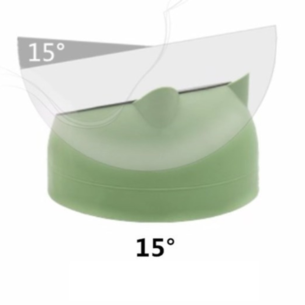 120311000031499-edcdf1.jpg Tilted Pet Cat Bowl 15 Degree Stainless Steel Puppy Cats Food Drink Water Feeder With Non 3