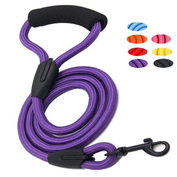 dog leash running walk train for large small cat pets Leashes dogs leash rope nylon Tenacity