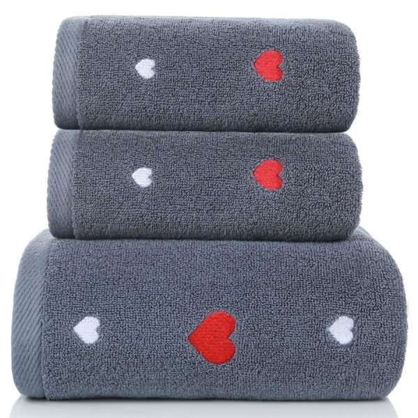Pure Cotton Jacquard Bath Towel for Women Set Towels Bathroom Towels Bathroom Cotton Soft Bath Towel